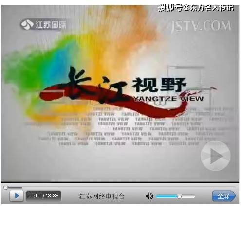 江苏国际频道长江视野名人专访著名书画家笔墨丹心陈九怪电视专题片