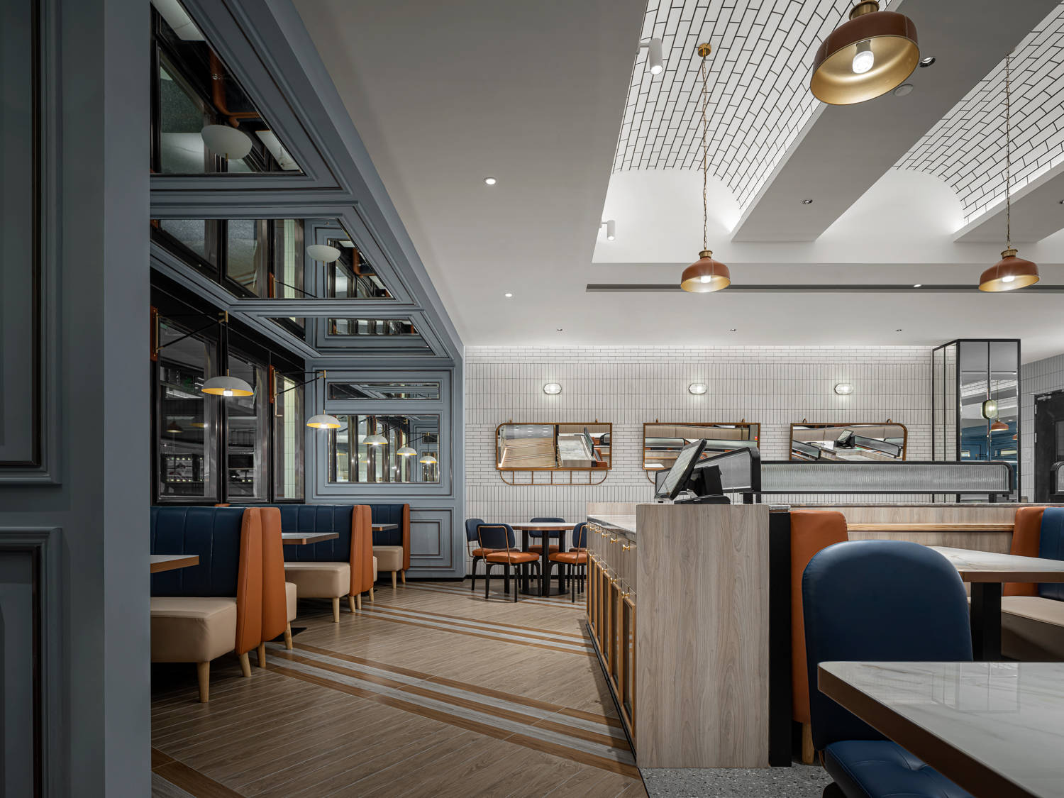 精致又复古,港风又洋气,这港式茶餐厅设计有点厉害_空间_元素_西方