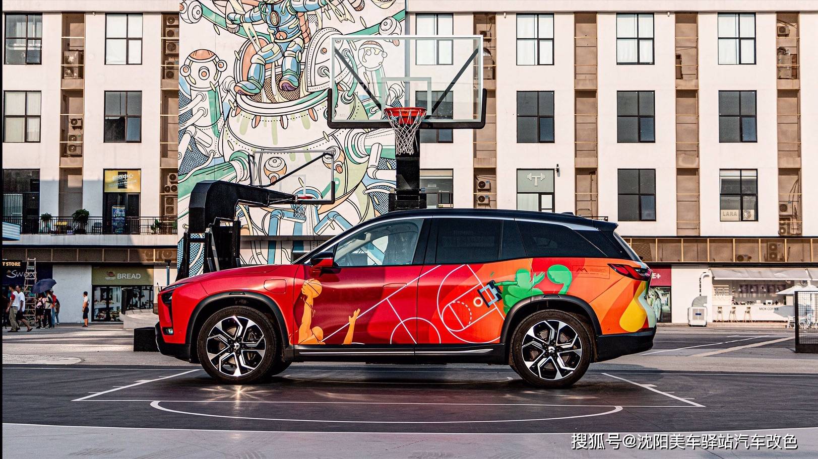 美车驿站汽车彩绘show寻找虎年炸街红人