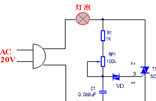 双向触发二极管与双向晶闸管应用电路调光调速过压保护