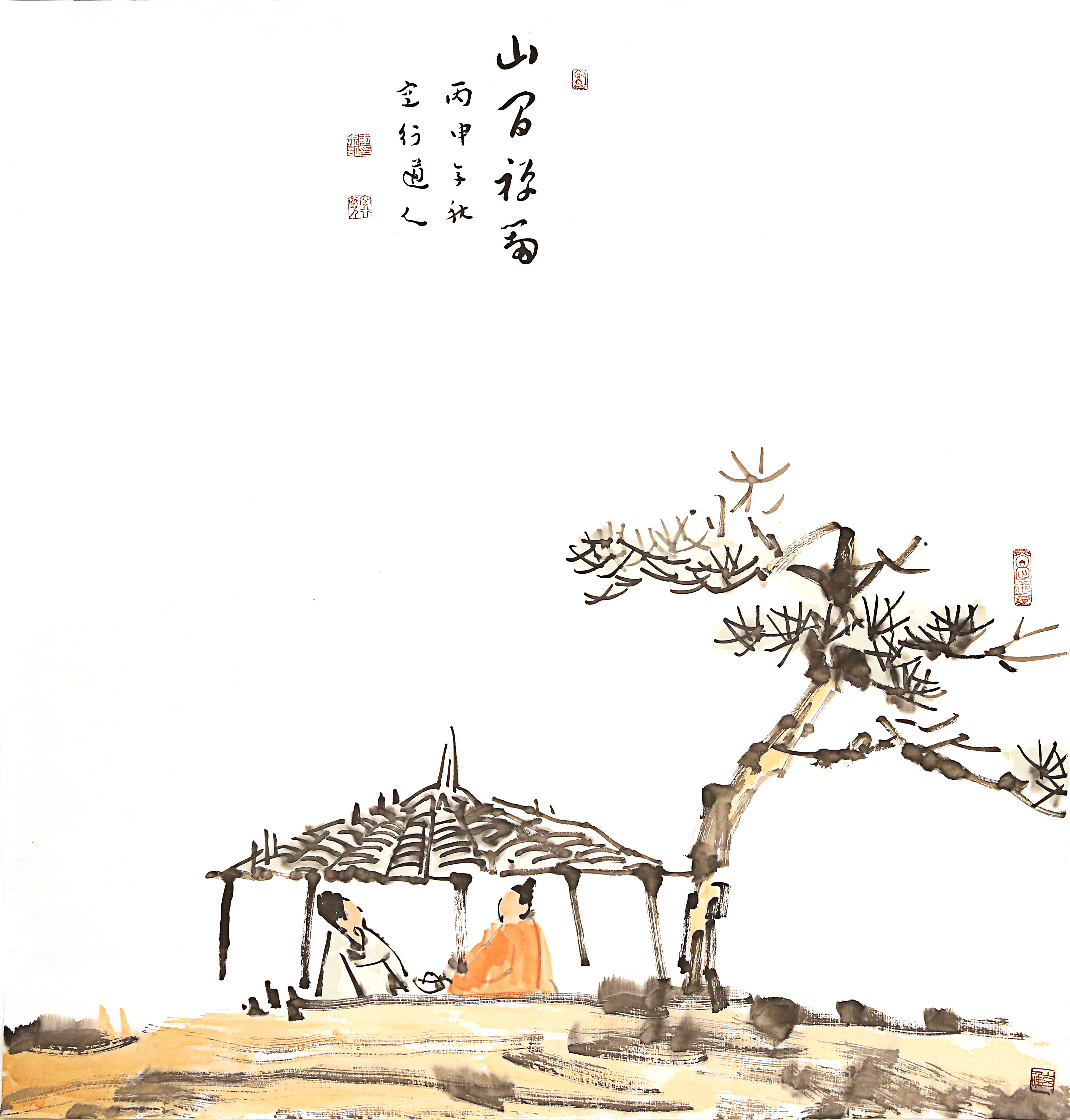 懿德堂│玄唯李振凯人物画作品欣赏