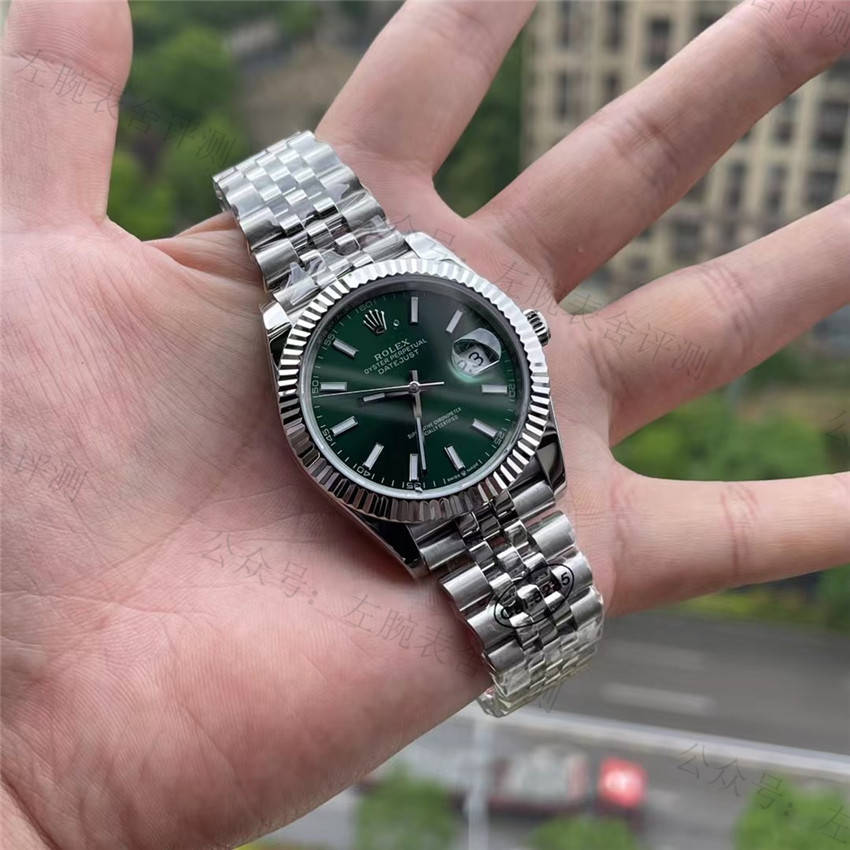 新款绿盘41mm劳力士日志,寓意"绿码在手"_尺寸_设计_审美
