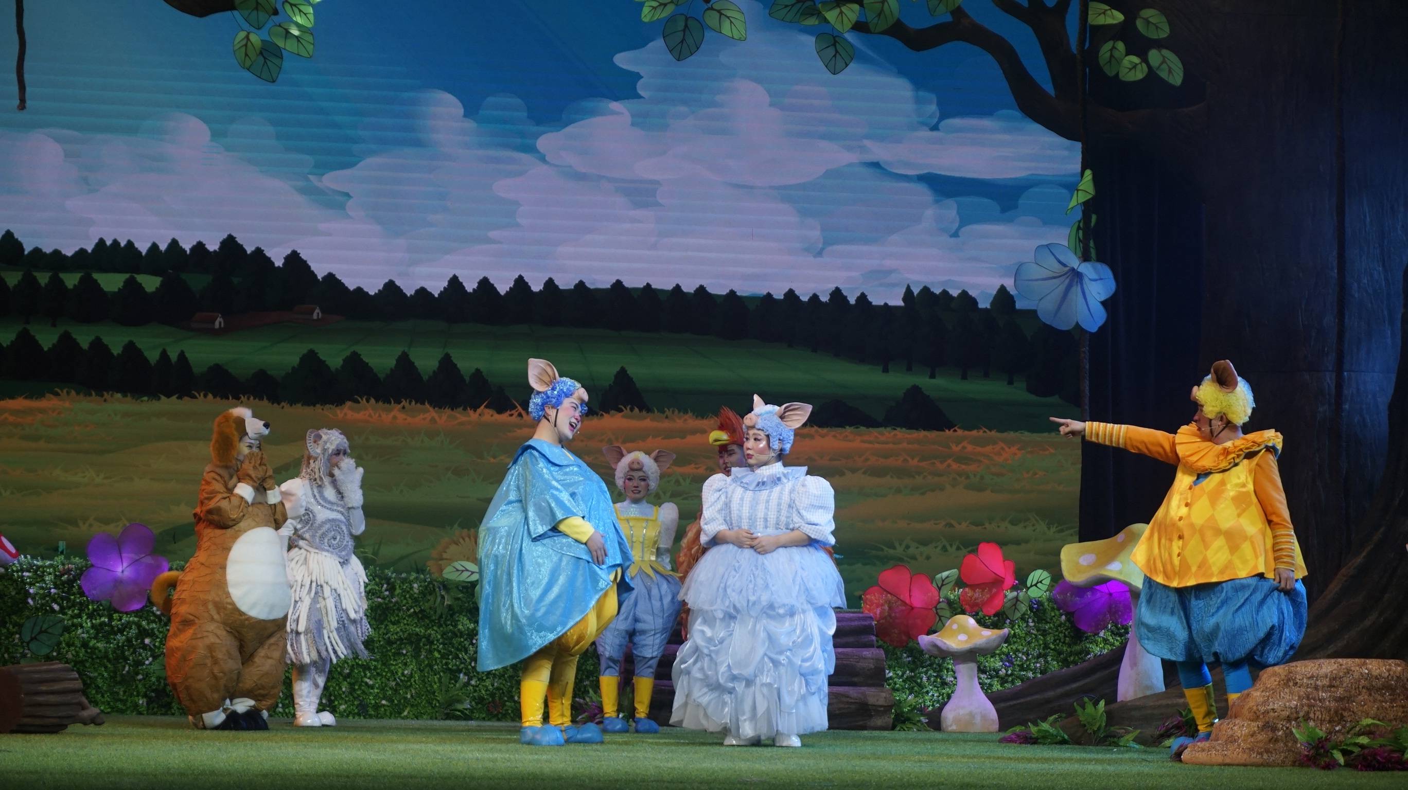 音乐儿童剧三只小猪2022年五一期间在内蒙古呼和浩特演出