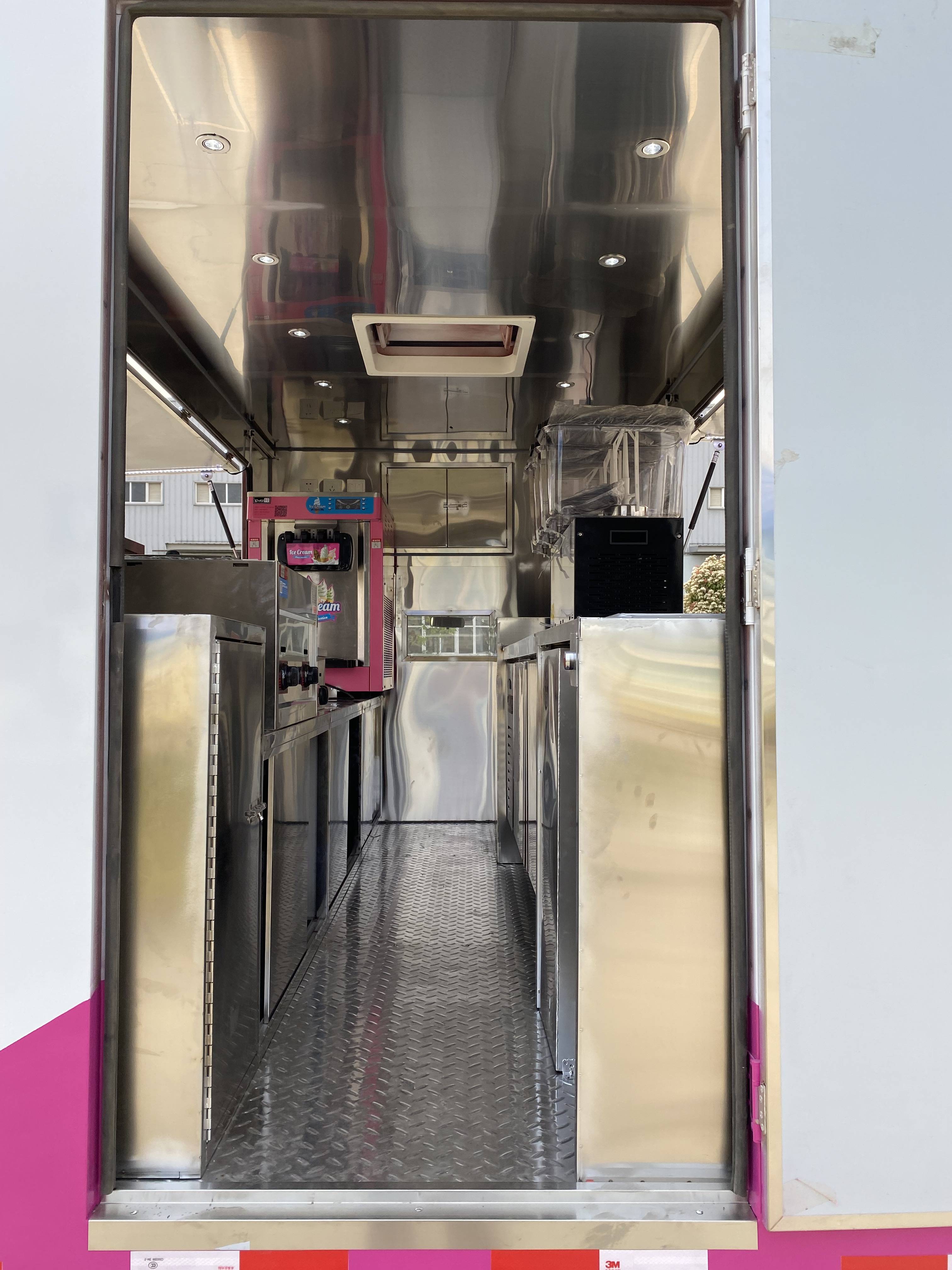 东风摆摊冷饮车 夜宵小吃车 多功能餐车 车厢3米3_流动_宣传_汉堡