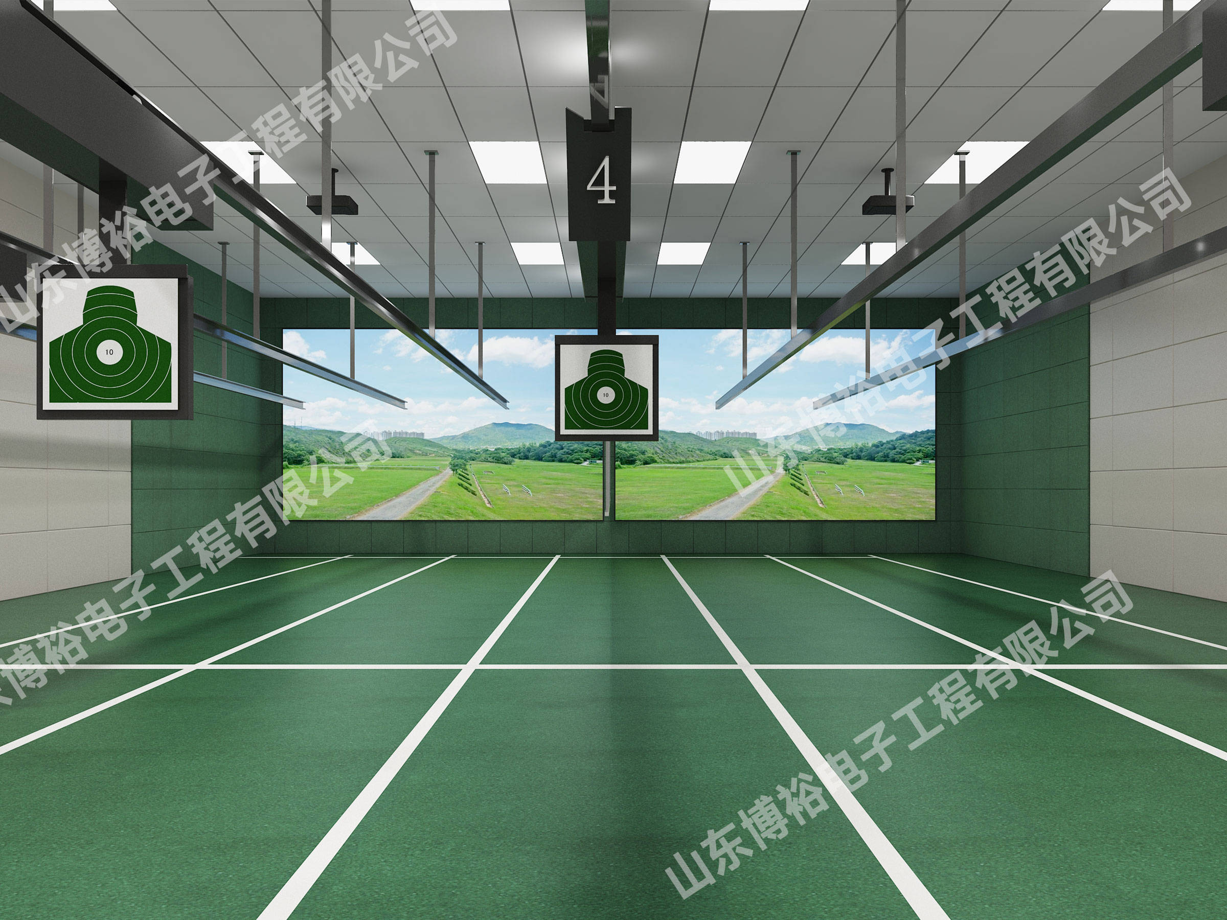 室内射击场建设中必备的硬件设备