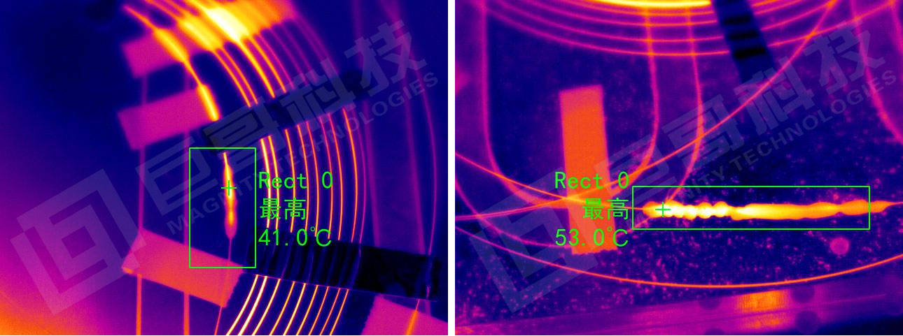 红外热像仪在MOPA光纤激光器检测中的应用