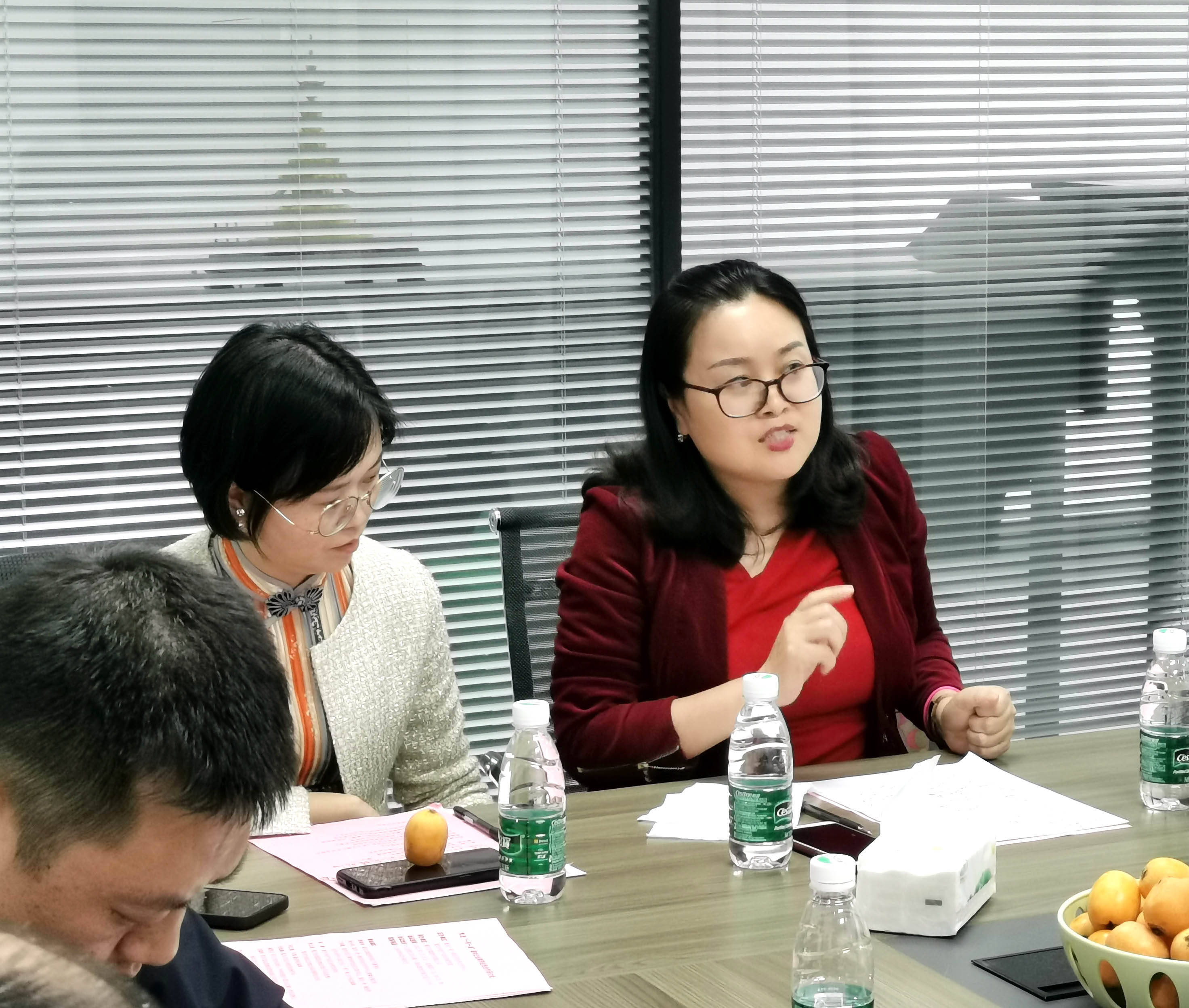 中央电视台《匠心之路》栏目主持人林菲儿(中)北京市东卫(重庆)律师