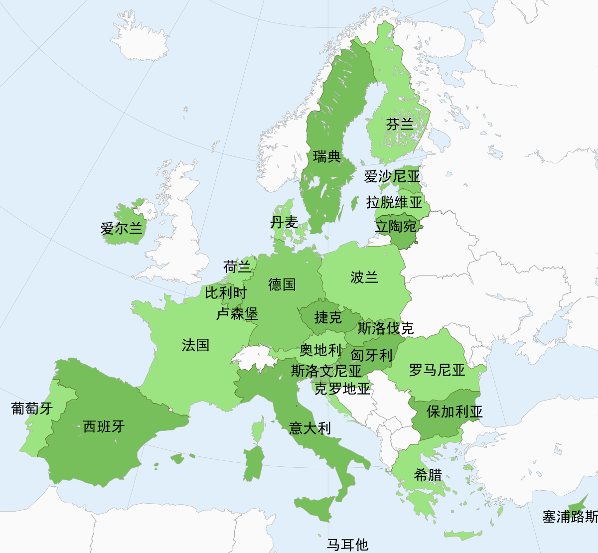 欧洲五大地理区域划分，各有千秋！