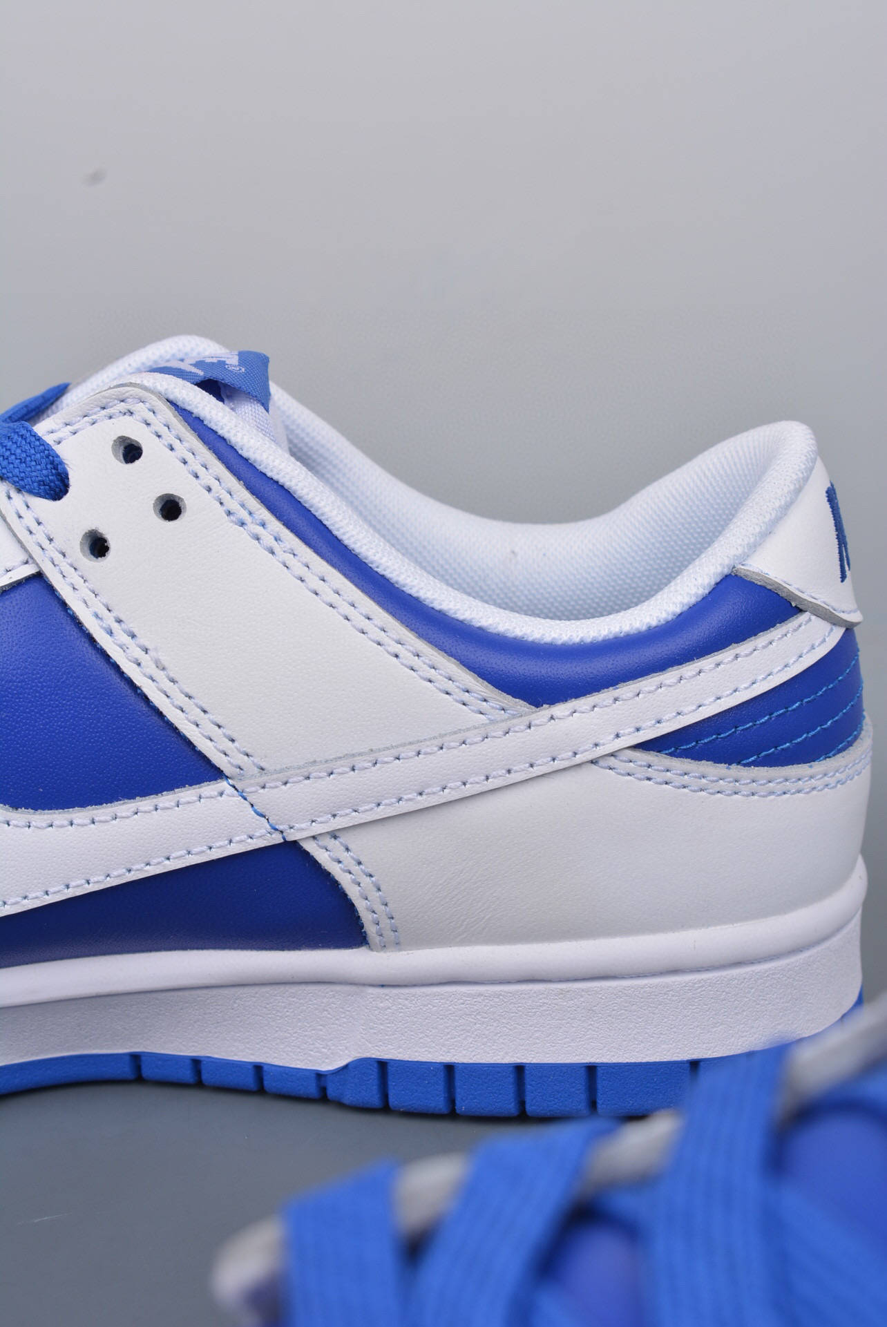 耐克nikedunklowracerblue肯塔基白蓝反转低帮运动鞋