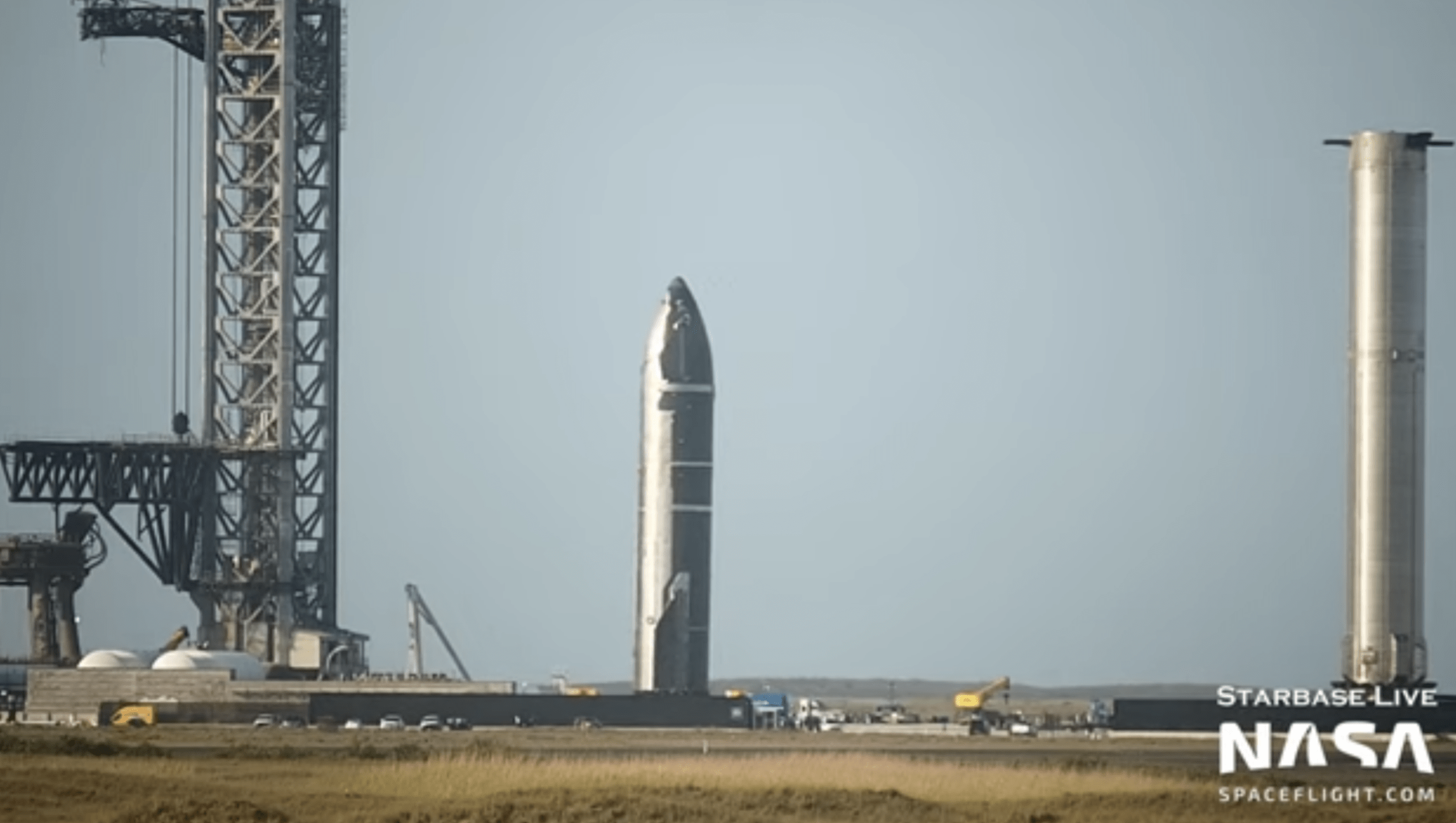 这是SpaceX公司巨型星际飞船的最新原型“S24”_手机搜狐网