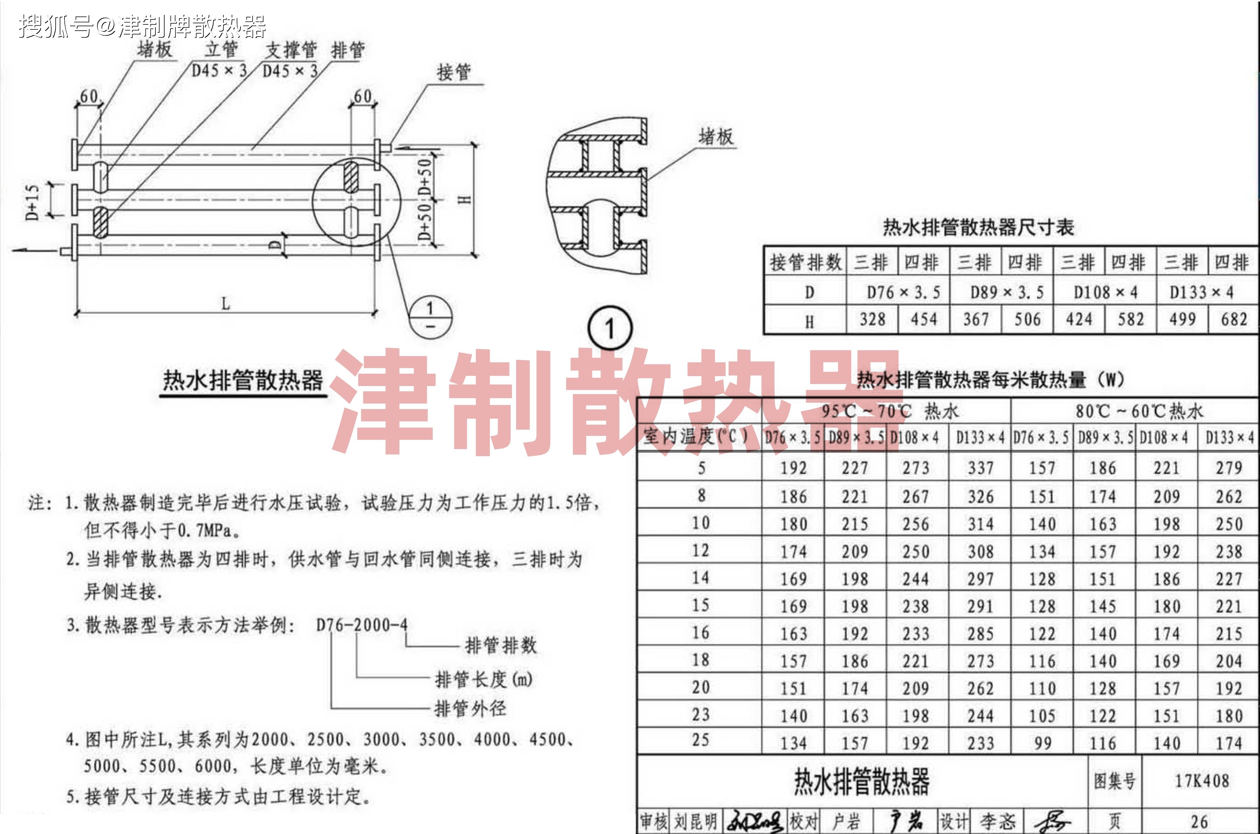 采暖散热器安装图集图片