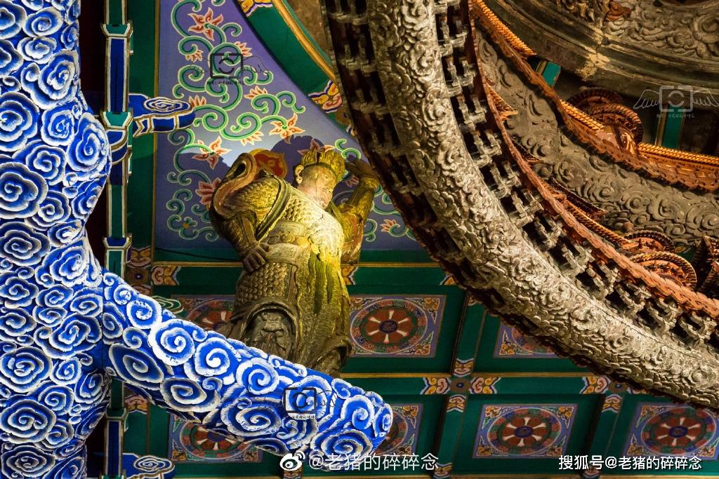 惊艳绝伦古建筑的天花板隆福寺藻井了解一下