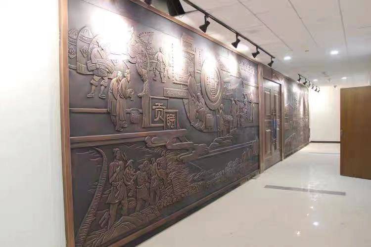 税务局浮雕设计