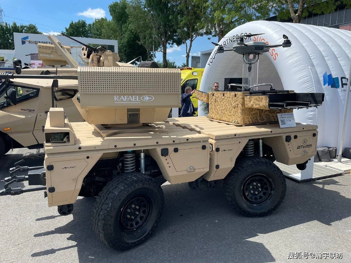 以色列plasan公司的wilder4x4轻型装甲车