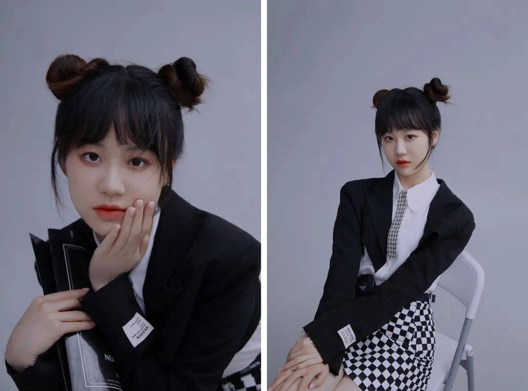 熹文娱乐:程茜-我的进击之路开始啦~_妹妹_白色_风格