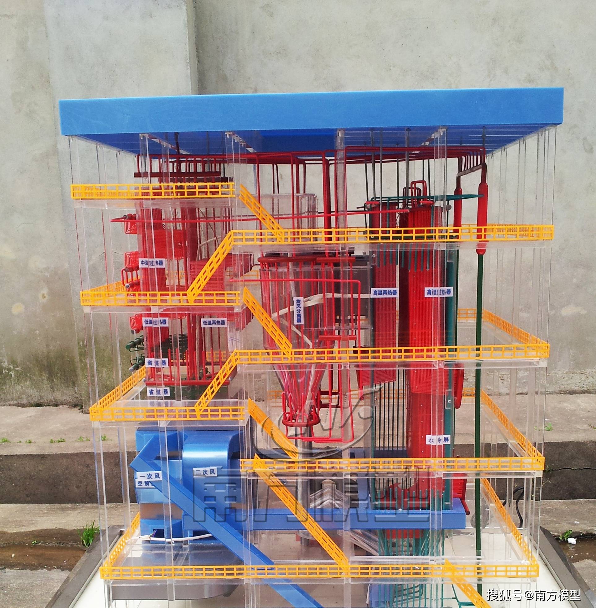 锅炉3d实物模型锅炉培训模型工业锅炉模型锅炉结构模型