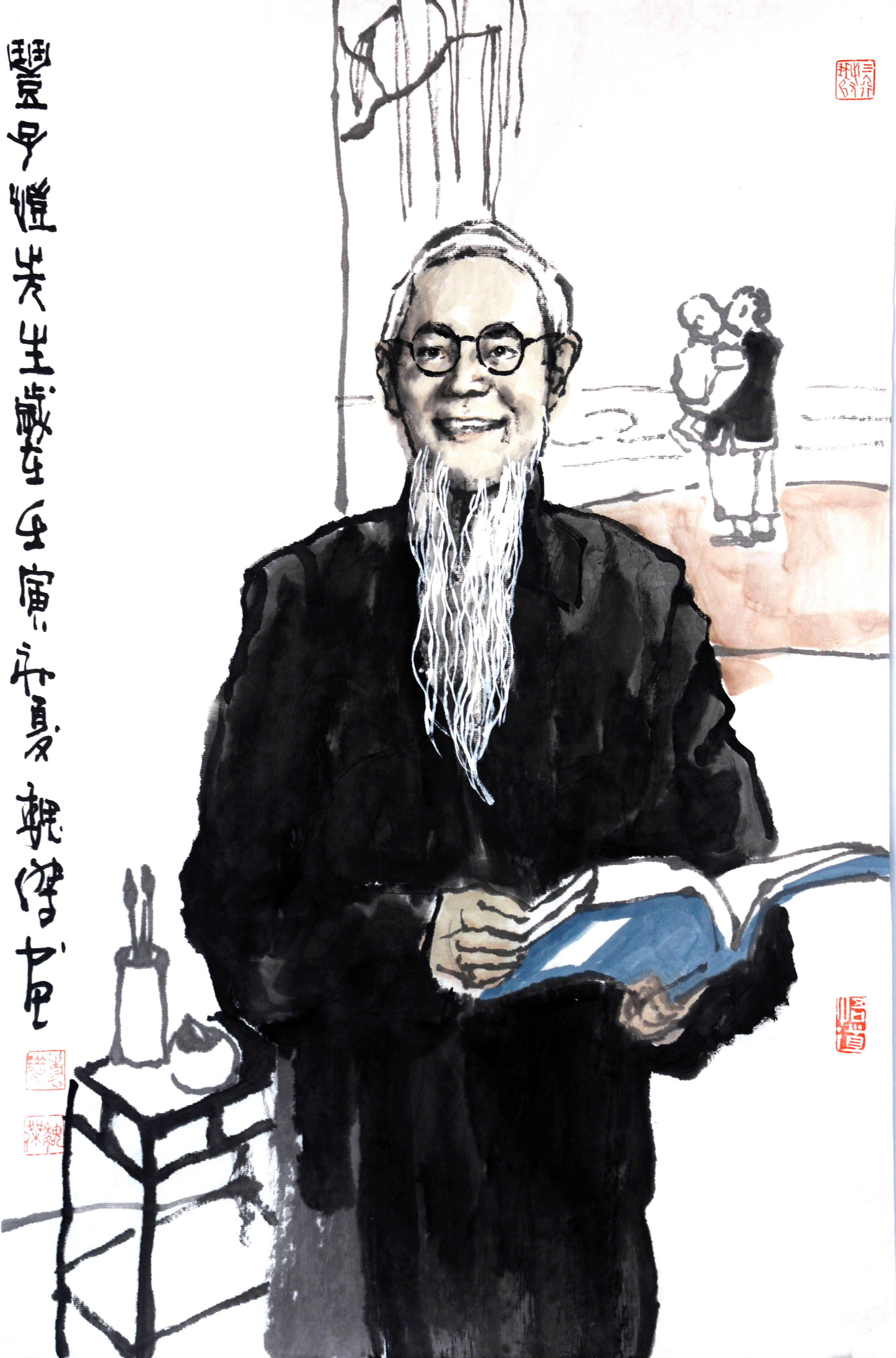 历史人物一一魏杰人物画作品欣赏