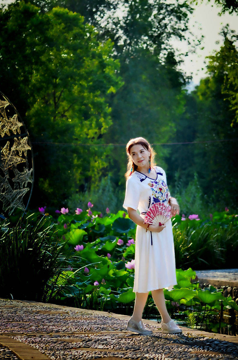 赏莲花的高洁美丽那心中盛开的清雅之莲