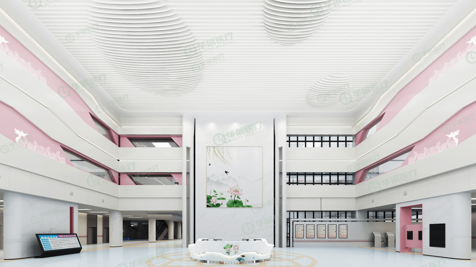 导医台设计特点_大厅_医疗_华展