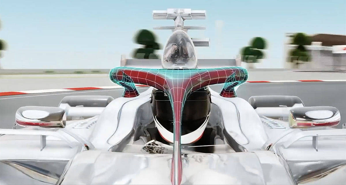 硬核一分钟让周冠宇死里逃生的halo系统是什么为什么叫它人字拖