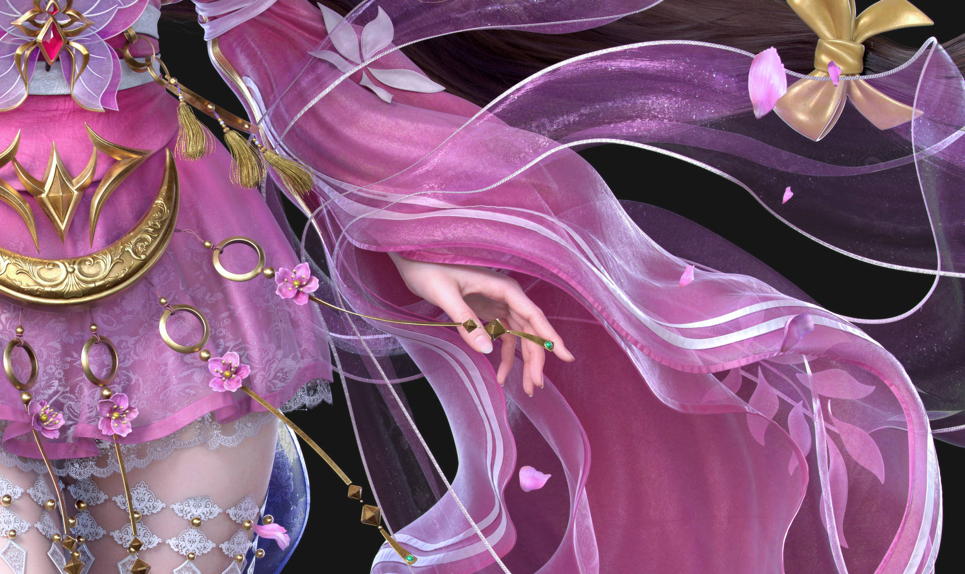 斗破苍穹女主角萧薰儿的3d建模分享是你心中的样子吗