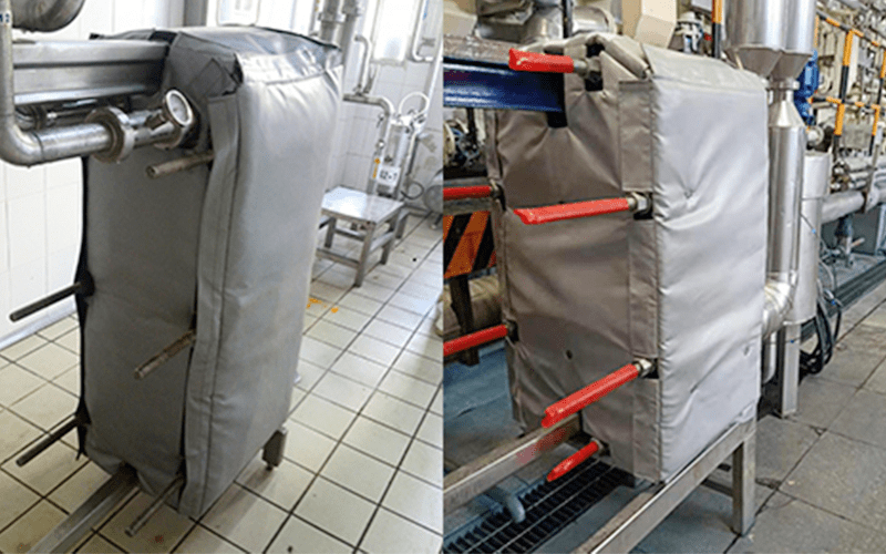 详解板式换热器保温套保温效果及优势分析_隔热_的设备_维修