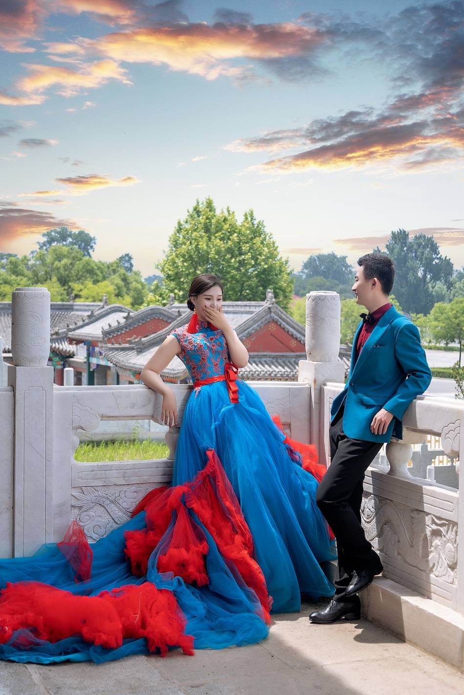2022729太庙婚纱照客照分享