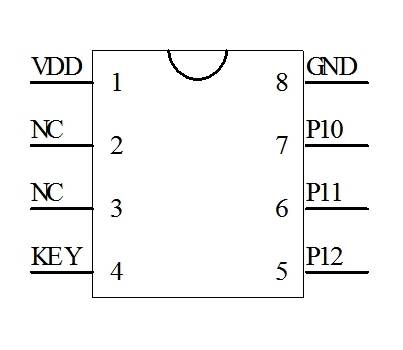 小风扇驱动芯片usb小风扇芯片电路小风扇ic单片机程序开发sop8mcu