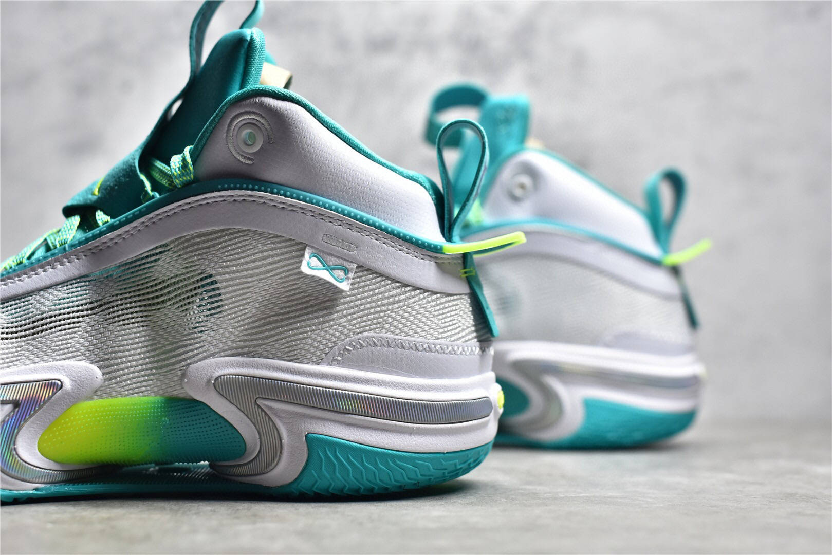 乔丹airjordanxxxvpeaj36郭艾伦薄荷绿篮球鞋