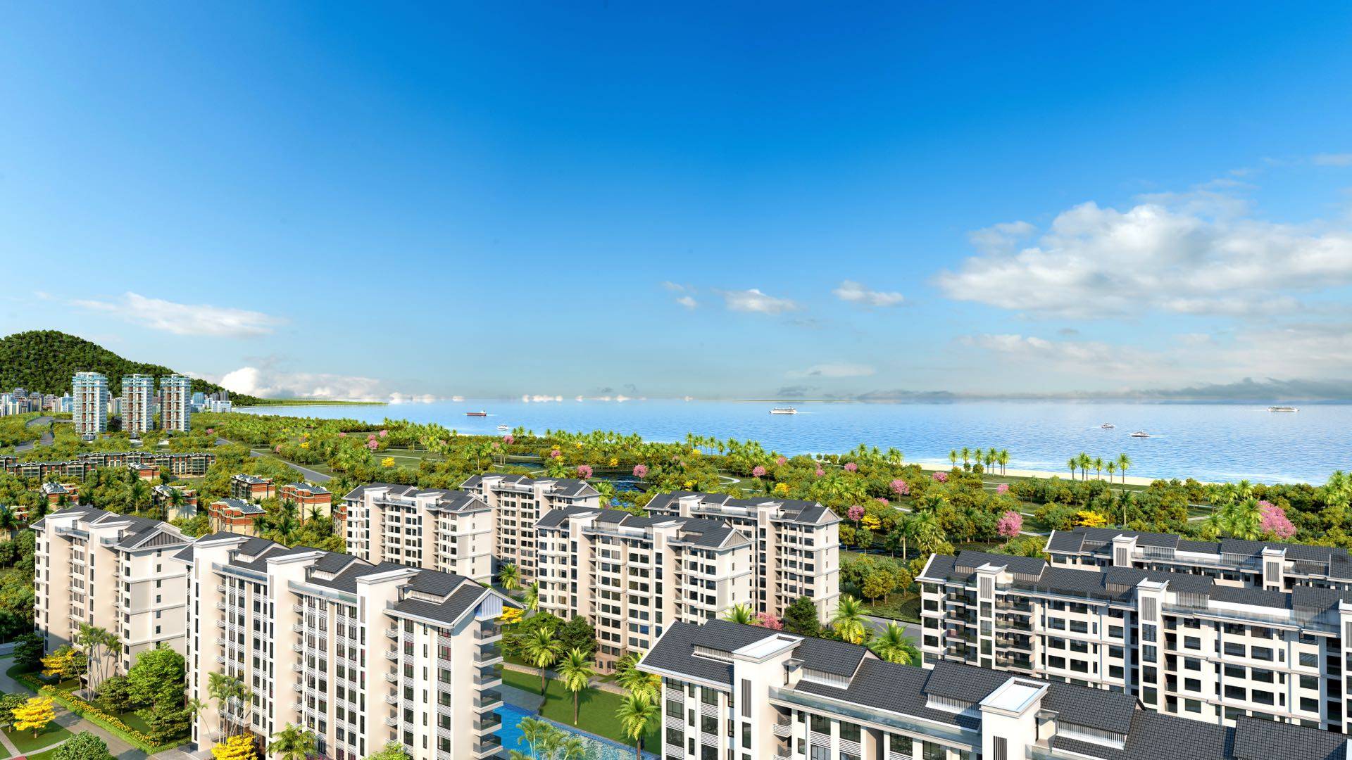 三亚北京城建·海云湾:驭领红塘,大雅盛放,105-132㎡海景墅质洋房火热