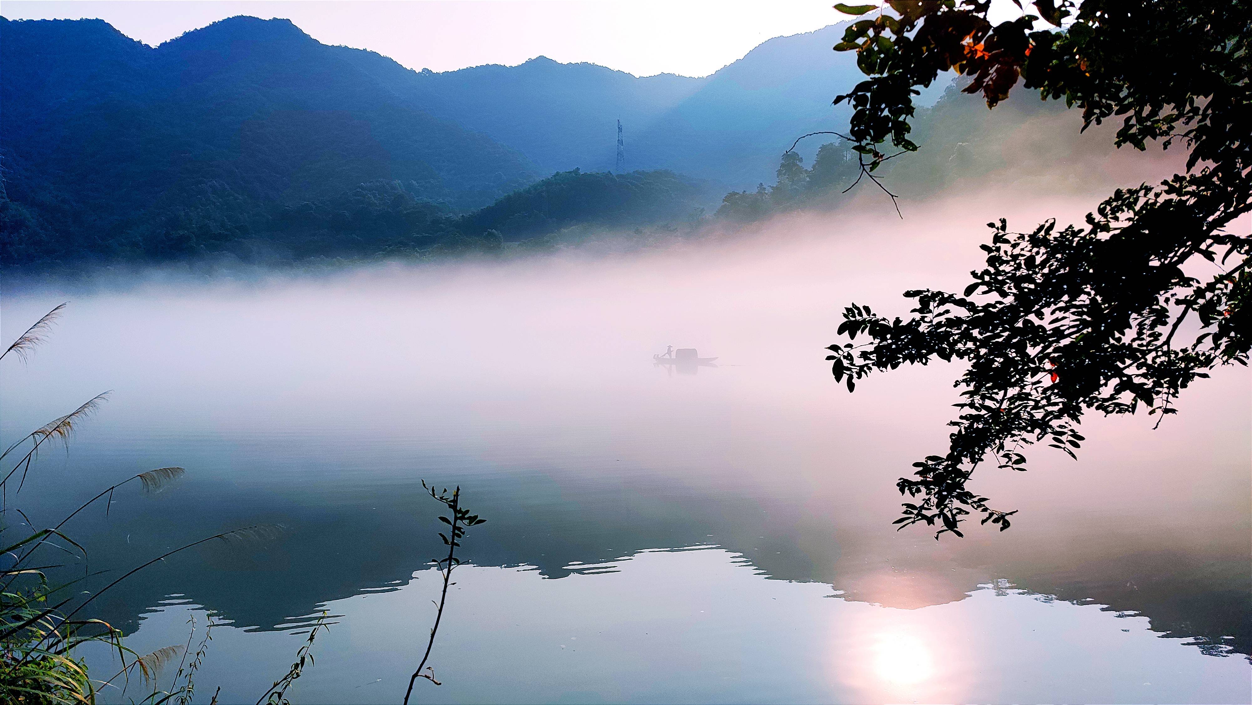 「印象东江」雾漫东江 心属云外_旅游资源_景区_资兴