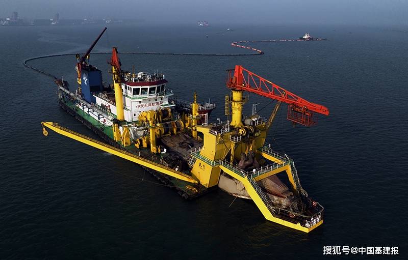唐山港京唐港区第四港池25万吨级航道建设稳步推进-搜狐大视野-搜狐新闻