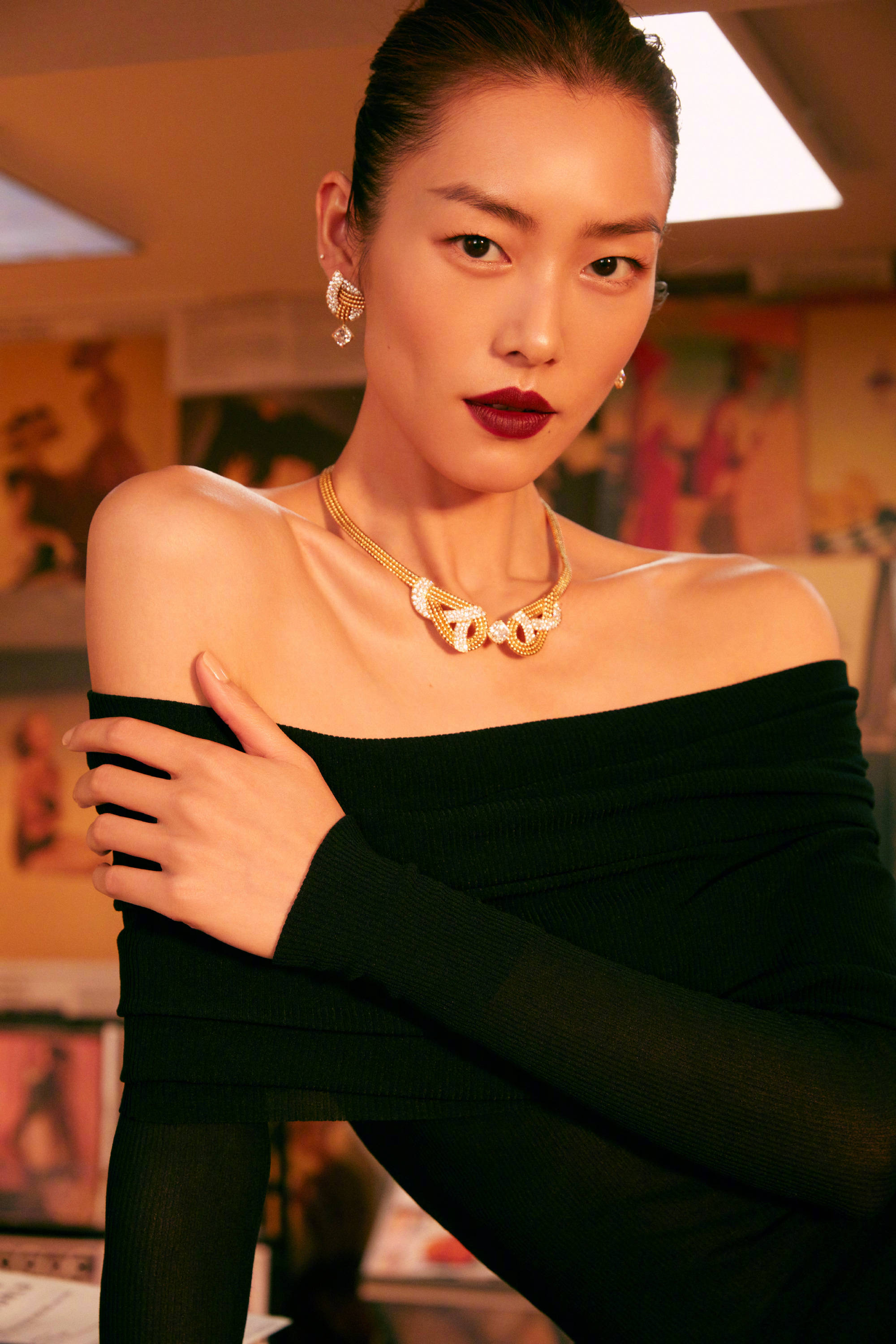 超模@刘雯 的Vanity Fair奥斯卡派对红毯图来袭！