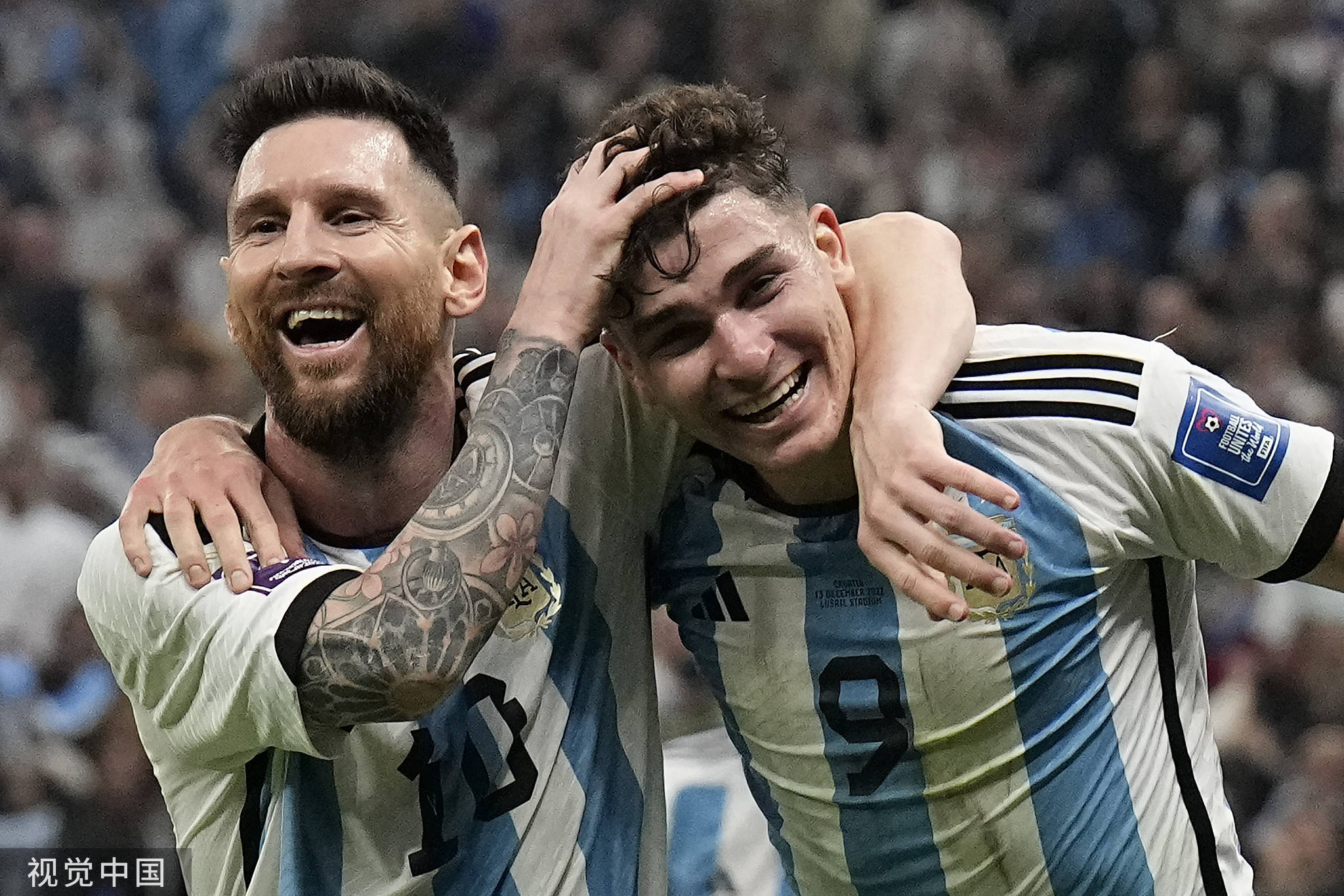 世界杯-梅西传射小蜘蛛双响 阿根廷3-0克罗地亚进决赛