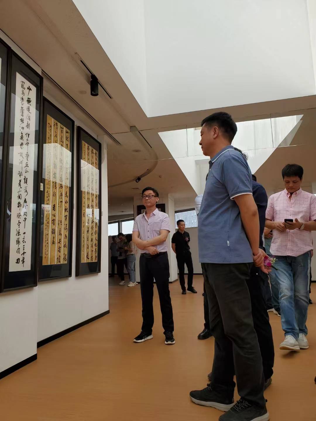 陕西文化产业投资控股集团为著名书法家李建宏举办个人书法展_作品