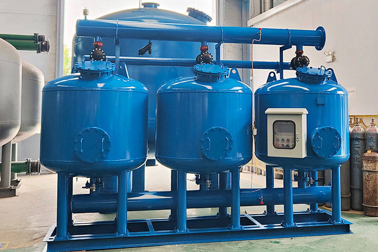 全自动浅层砂过滤器如何解决循环冷却水水质不稳定问题?