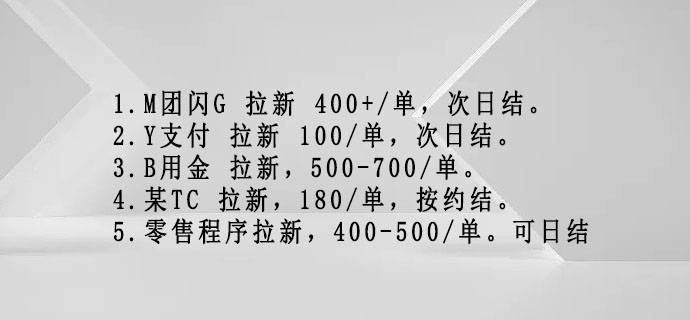 推廣紅包碼10/單 收款碼100/單,可以簽訂合同,會劃定區域,次日結前日