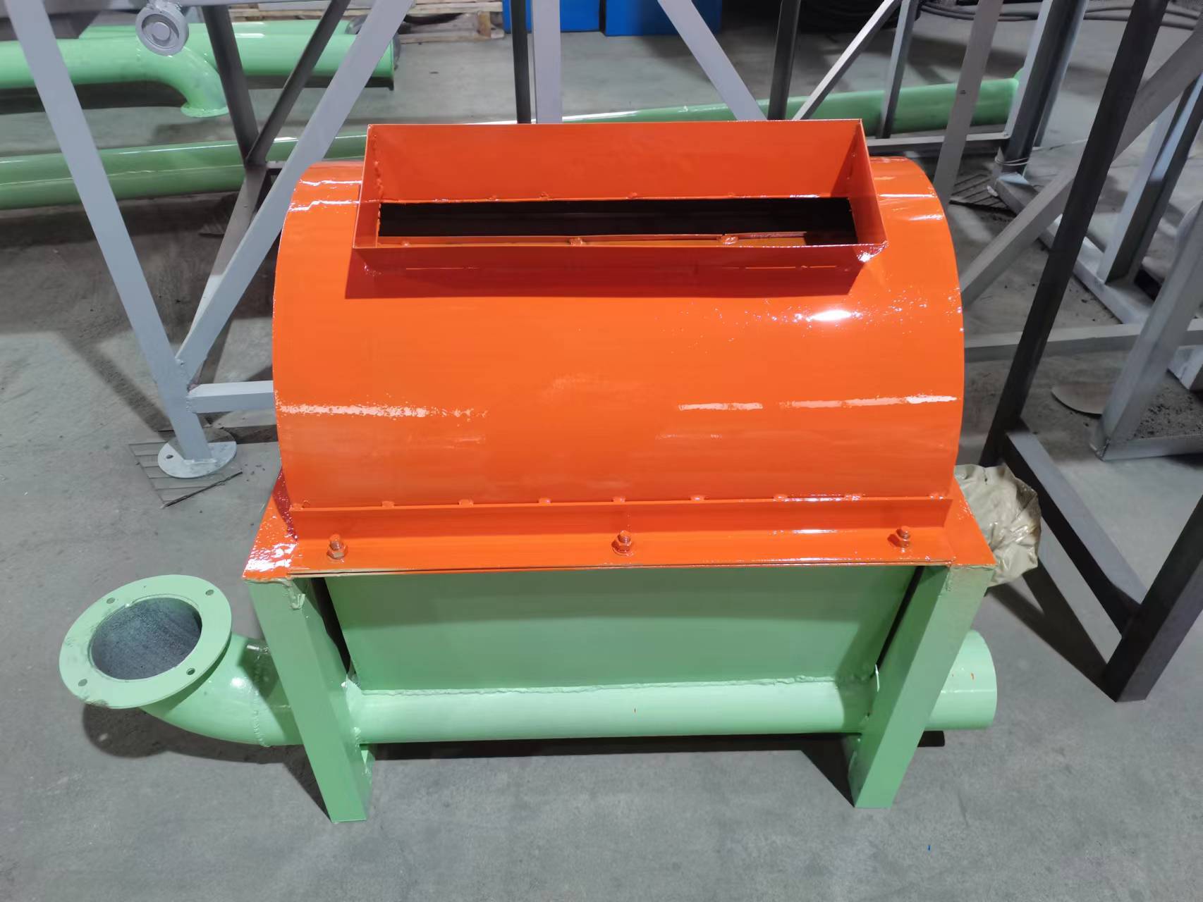 轮胎胶粉生产设备 橡胶磨粉机 自动打块机_成品_钢丝_处理