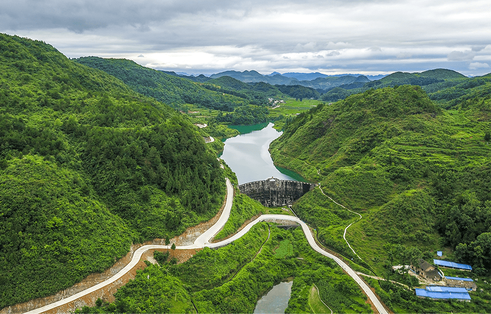 巧家县红乐水库大坝高图片