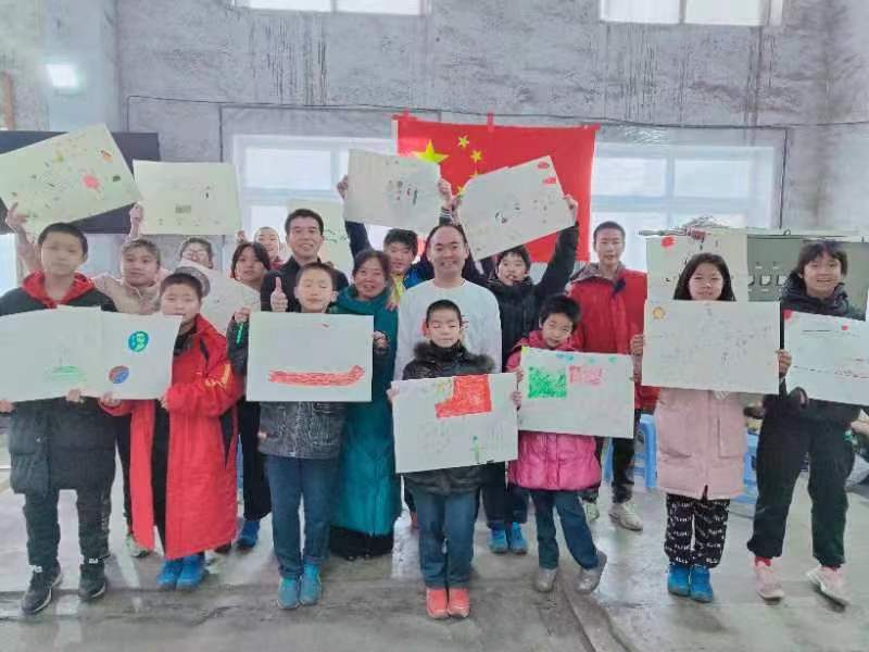 ​中国博渡创始人金子导师看望孩子们和孩子们一起过大年(图4)