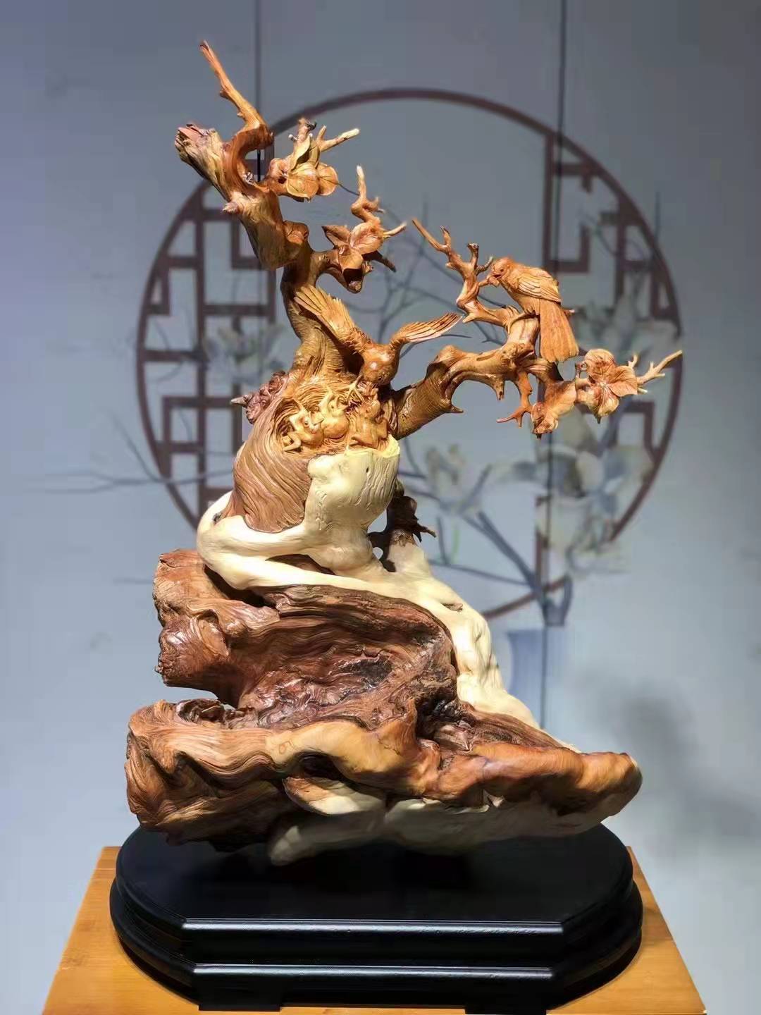 适合家里摆放的崖柏根雕推荐_首选_参考_问题