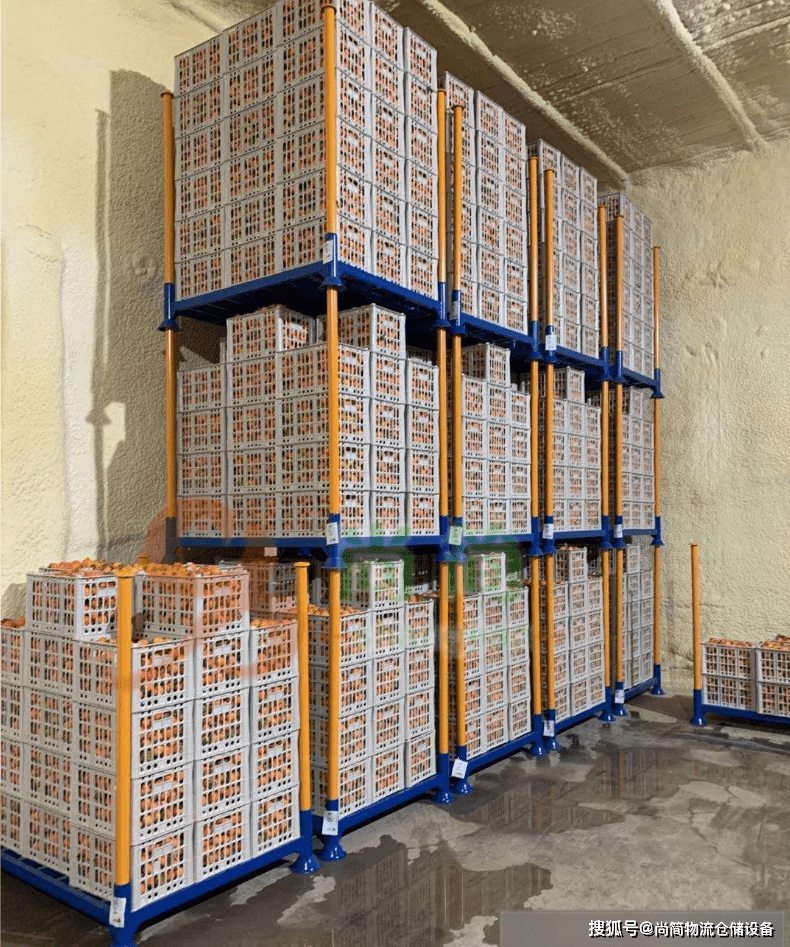 告诉您用于冷库储存周转食品水果的移动式货架(冷库货架或冷库堆垛架)