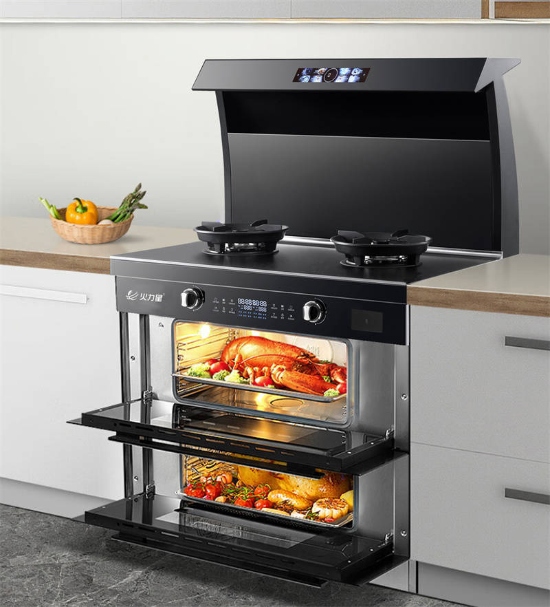 蒸烤新技术 厨电新革命|火力星双腔蒸烤集成灶,让您纵享快乐厨房!