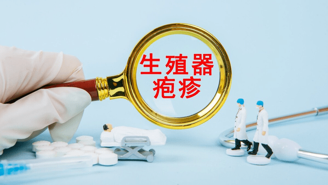 患者的生殖器上会出现大小不一的疱疹,若是没有得到及时的治疗就会