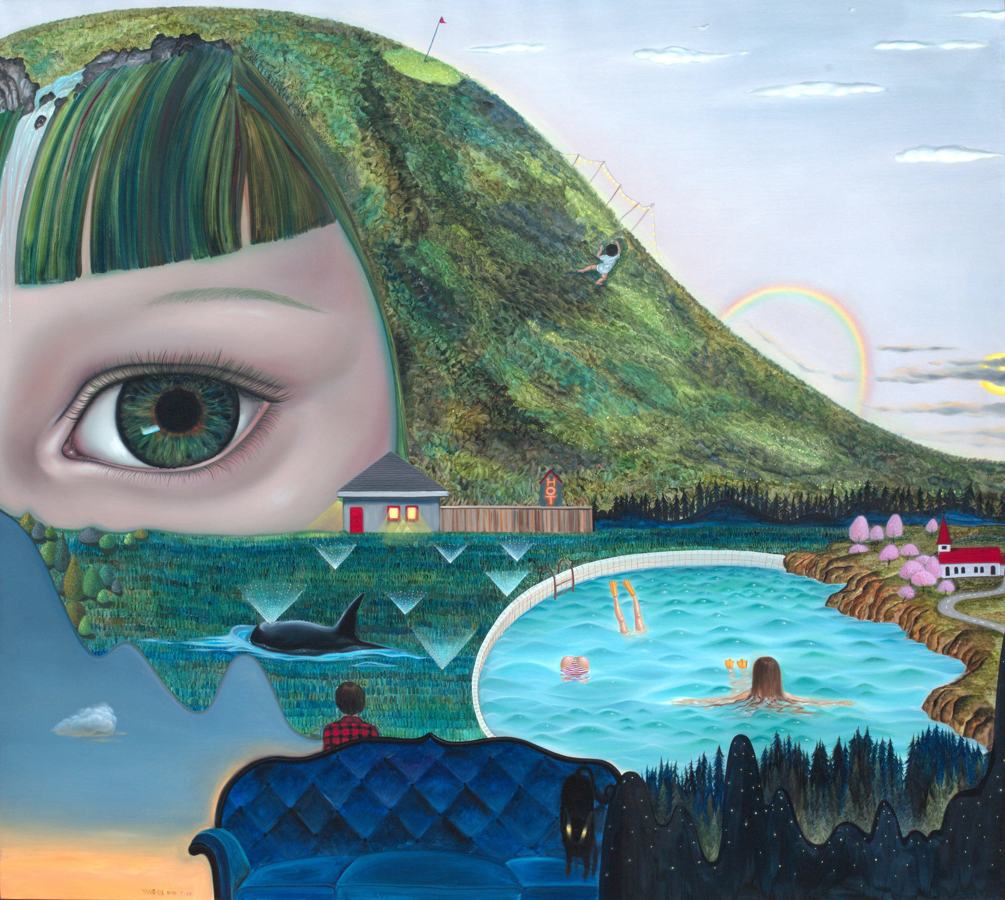 杨纳个展"伊希斯之地"启幕