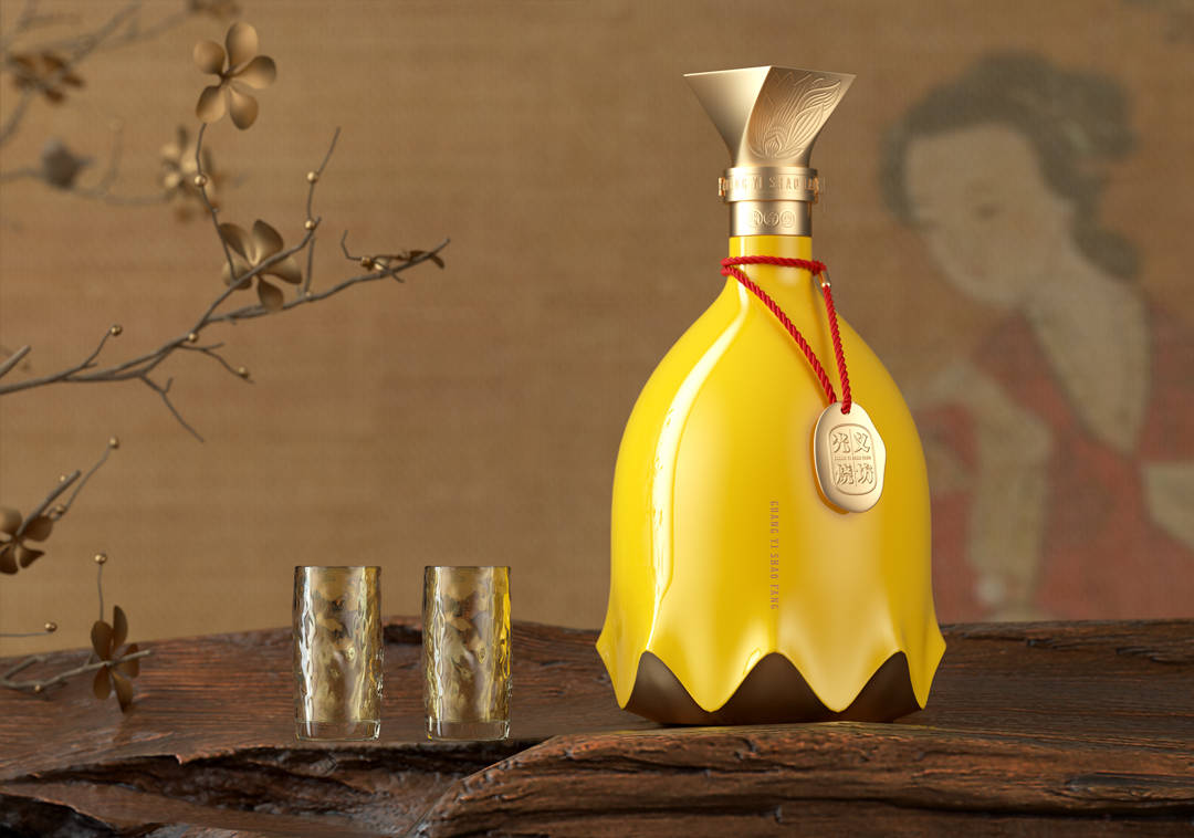 67博创/光义烧坊高端白酒包装设计_品牌_宋太宗_形象