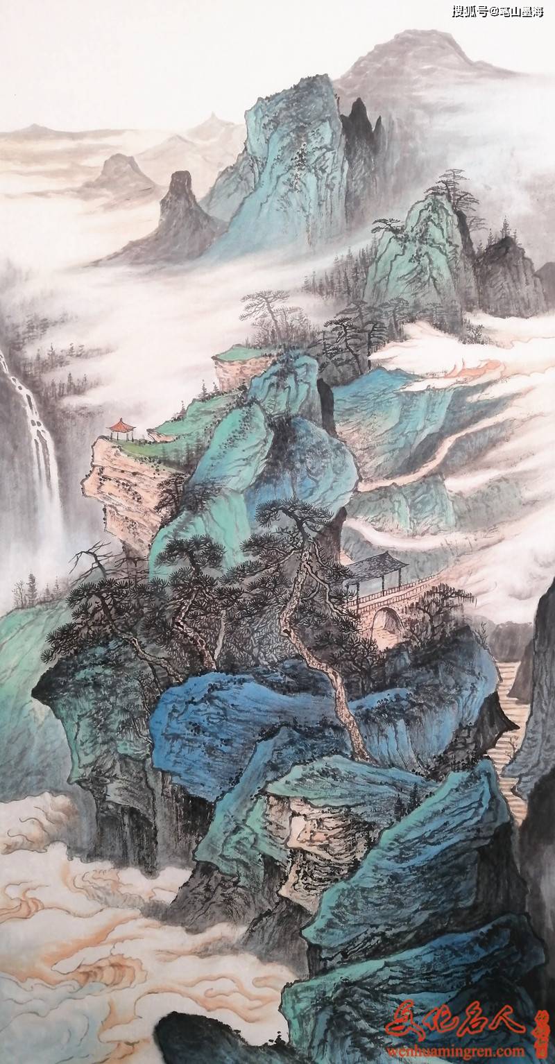 水墨传承·书画名家2023--画家王朋泉_肥城_美术家协会_方向高