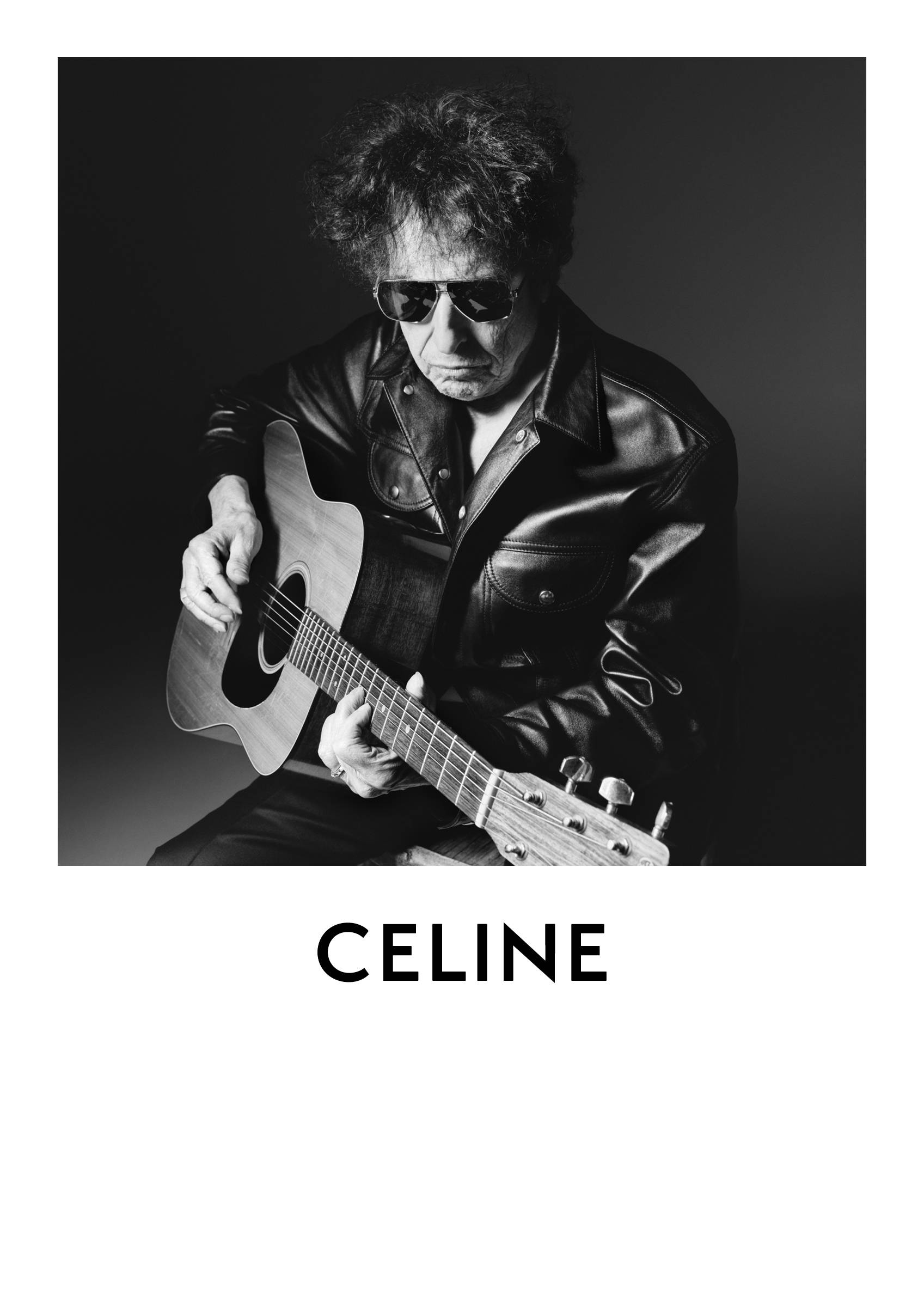 hedi slimane掌镜音乐人bob dylan肖像大片