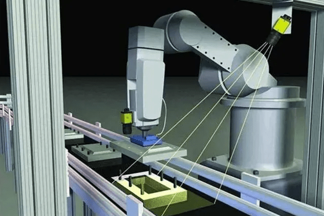 视觉机械臂自动抓取产品图像信息技术自动化检测设备_操作_物料_处理
