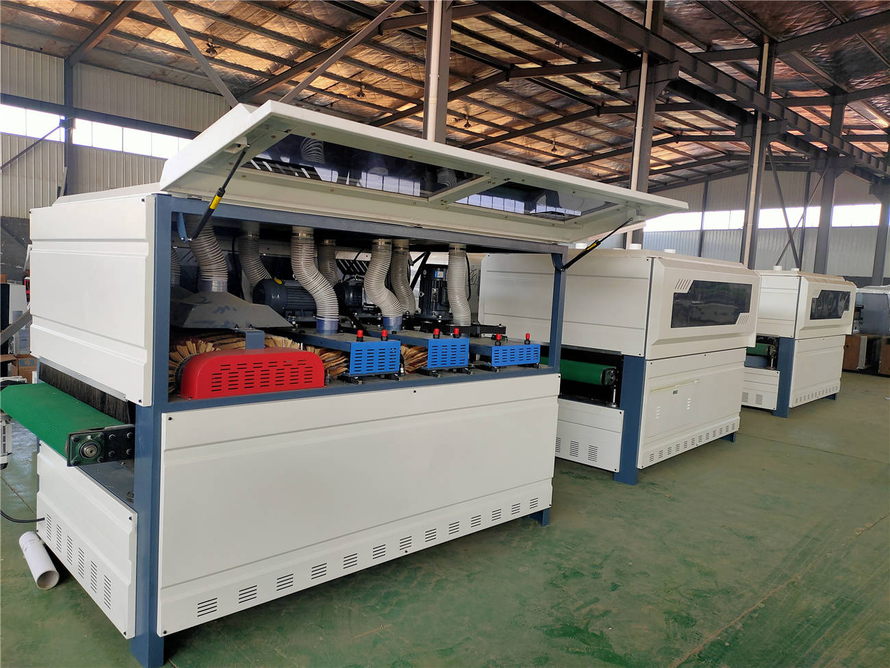 砂带抛光机 全自动砂带抛光机怎么调机器_速度_工件_皮带